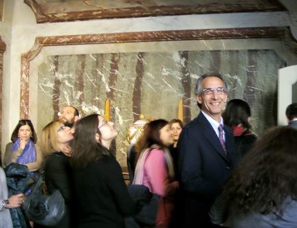 Luciano Bombarda all'ambasciata Italiana di Francia